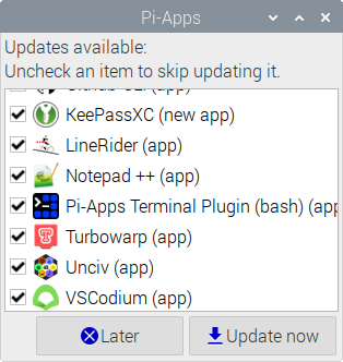 Updates Available