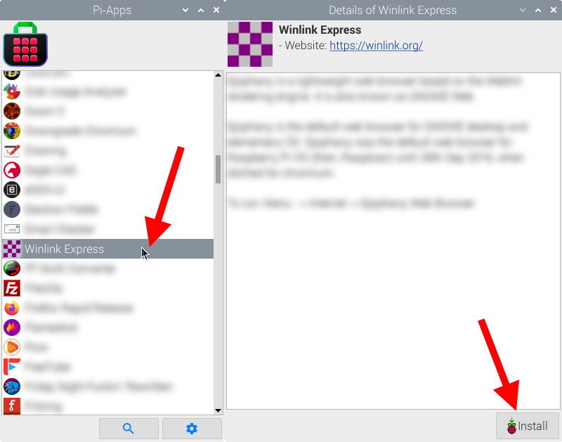 Install Winlink Express on Nvidia Jetson | Pi-Apps